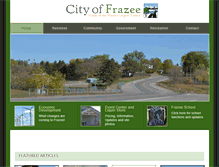 Tablet Screenshot of frazeecity.com